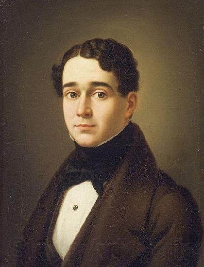 unknow artist Portrait of Don Ignacio Cecilio Algara Gomez de la Casa Spain oil painting art